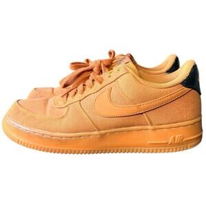 Nike Air Force 1 Low LV8 Style Monarch Gum Canvas Men's Sneakers 8.5 AQ0117-800